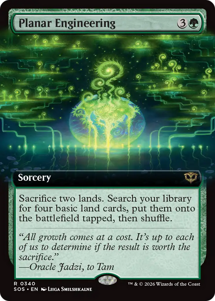 Planar Engineering (Extended Art) [Secrets of Strixhaven] Magic: The Gathering