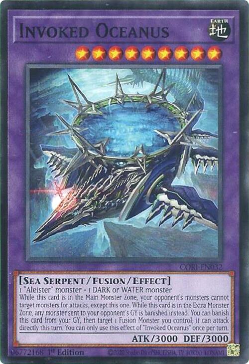 Invoked Oceanus [CORI-EN032] Common Yu-Gi-Oh!