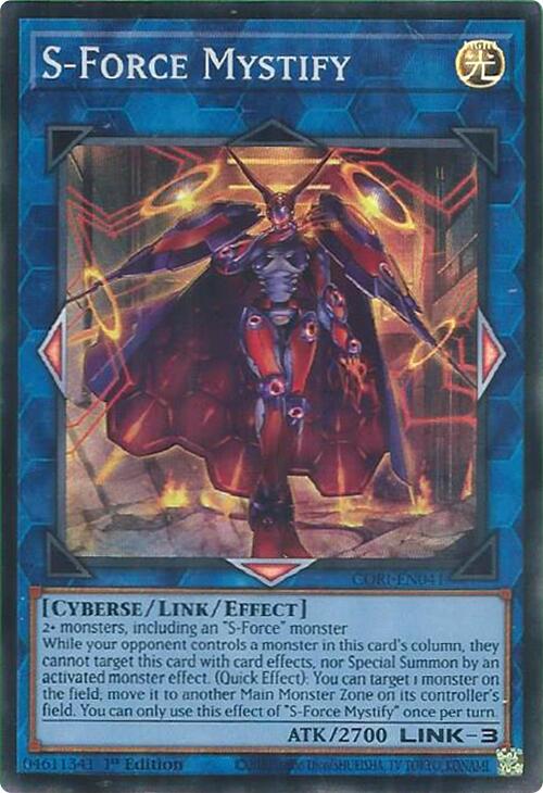 S-Force Mystify [CORI-EN041] Super Rare Yu-Gi-Oh!