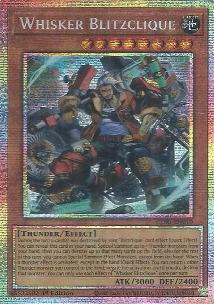 Whisker Blitzclique (Starlight Rare) [CORI-EN010] Starlight Rare Yu-Gi-Oh!