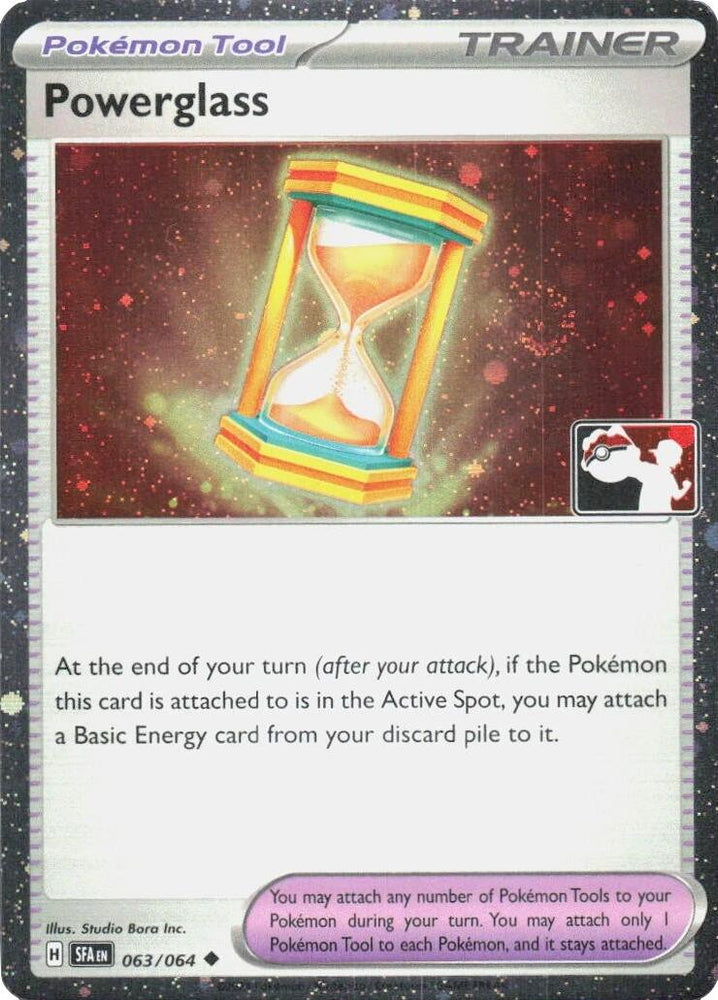 Powerglass (063/064) (Cosmos Holo) [Prize Pack Series Six] Pokémon