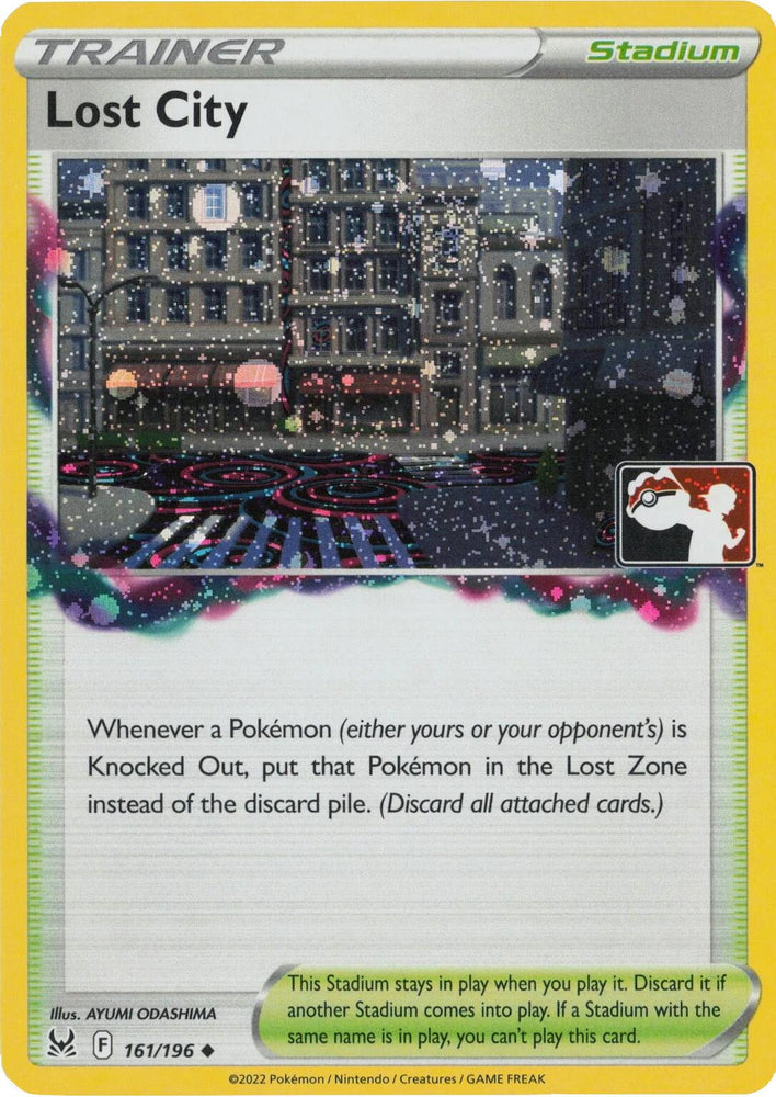 Lost City (161/196) (Cosmos Holo) [Prize Pack Series Four] Pokémon