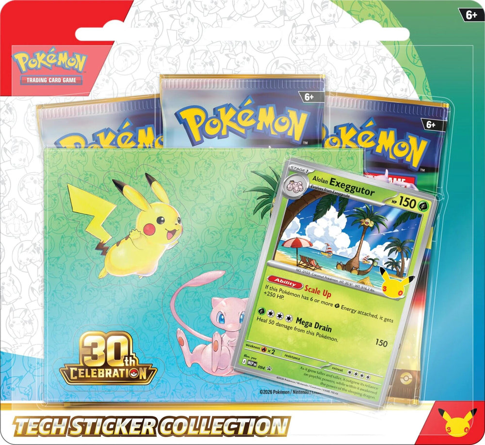30th Celebration Tech Sticker Collection [Alolan Exeggutor] Pokémon