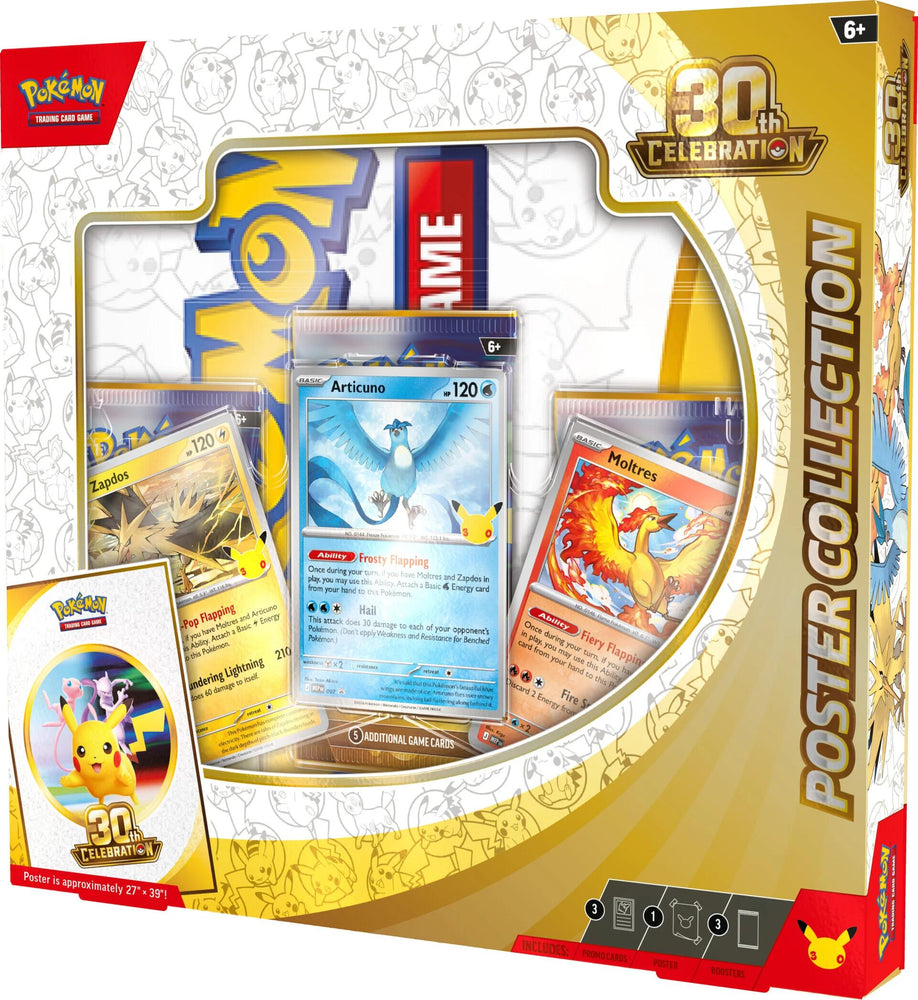 30th Celebration Poster Collection Pokémon