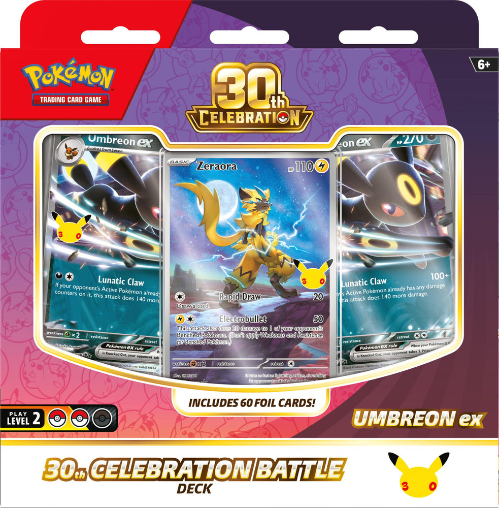 30th Celebration Battle Deck [Umbreon ex] Pokémon
