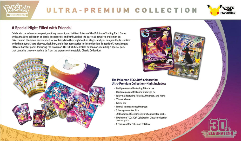 30th Celebration Ultra-Premium Collection [Night] Pokémon