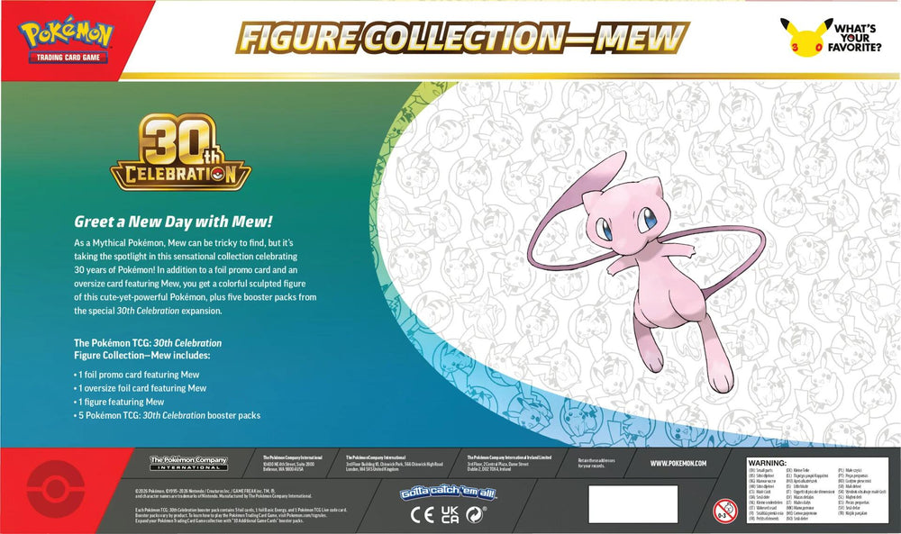 30th Celebration Figure Collection [Mew] Pokémon