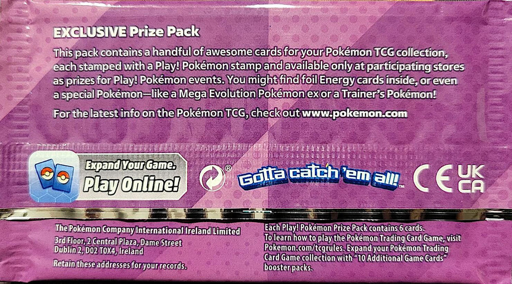 Play! Pokemon Prize Pack Series Nine Pokémon
