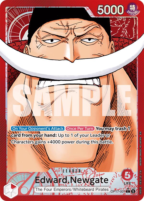 Edward.Newgate (Alternate Art) [The World's Strongest Warriors] Bandai