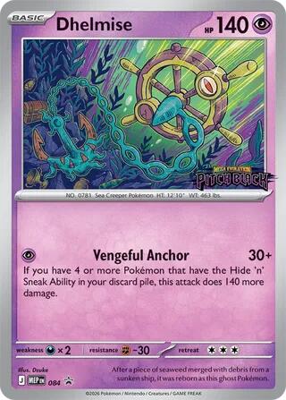 Dhelmise (084) [Mega Evolution Promo] Pokémon
