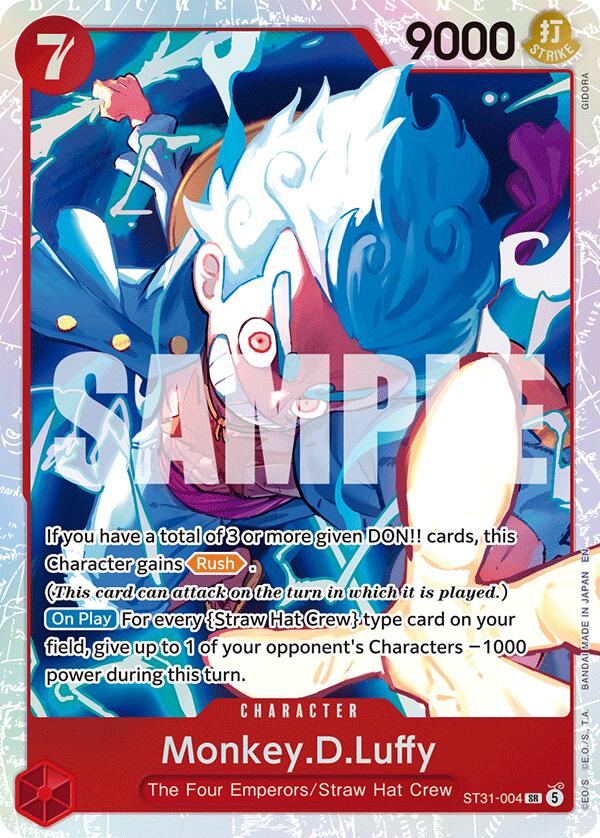 Monkey.D.Luffy [Starter Deck: RED Monkey.D.Luffy] Bandai