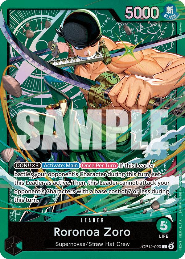 Roronoa Zoro [Starter Deck: GREEN Roronoa Zoro] Bandai