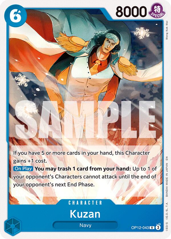Kuzan [Starter Deck: BLUE Kuzan] Bandai
