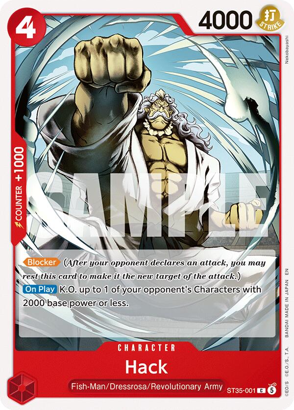 Hack [One Piece Film: Red] Bandai