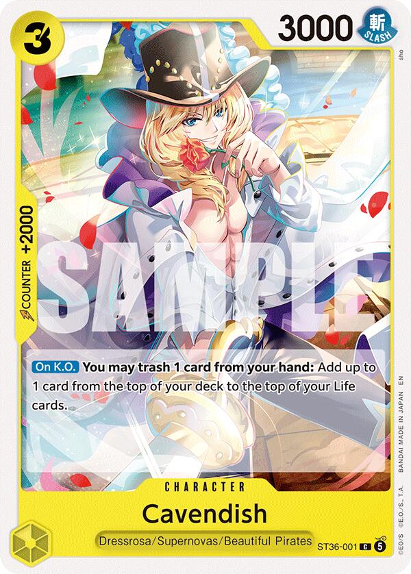 Cavendish [Starter Deck: 3D2Y] Bandai