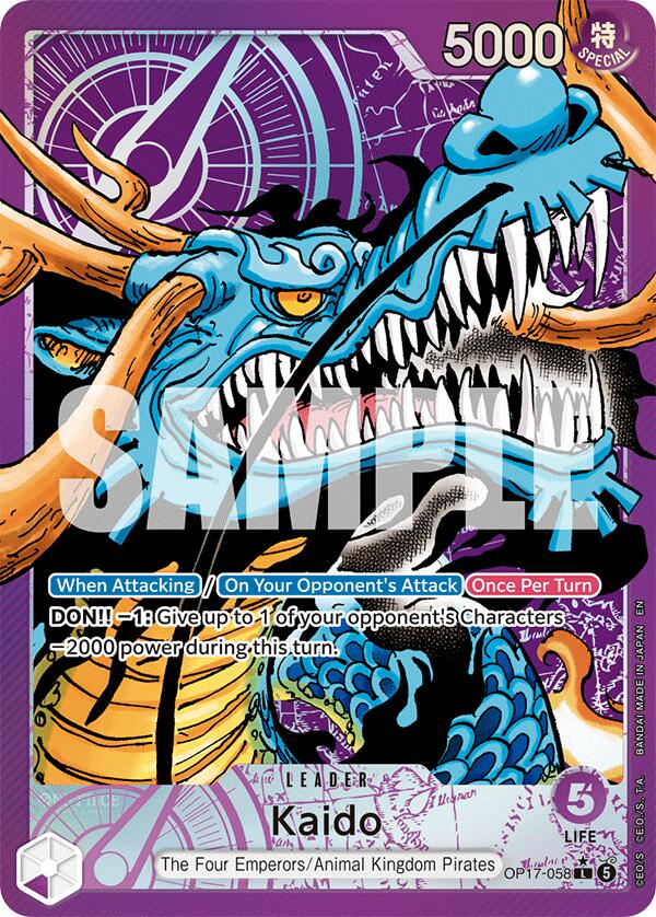 Kaido (Alternate Art) [The World's Strongest Warriors] Bandai