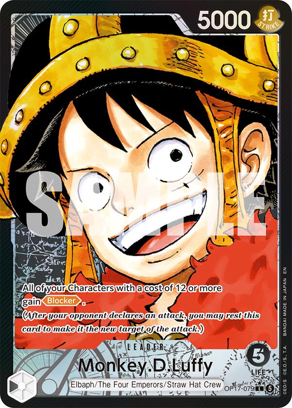 Monkey.D.Luffy (Alternate Art) [The World's Strongest Warriors] Bandai