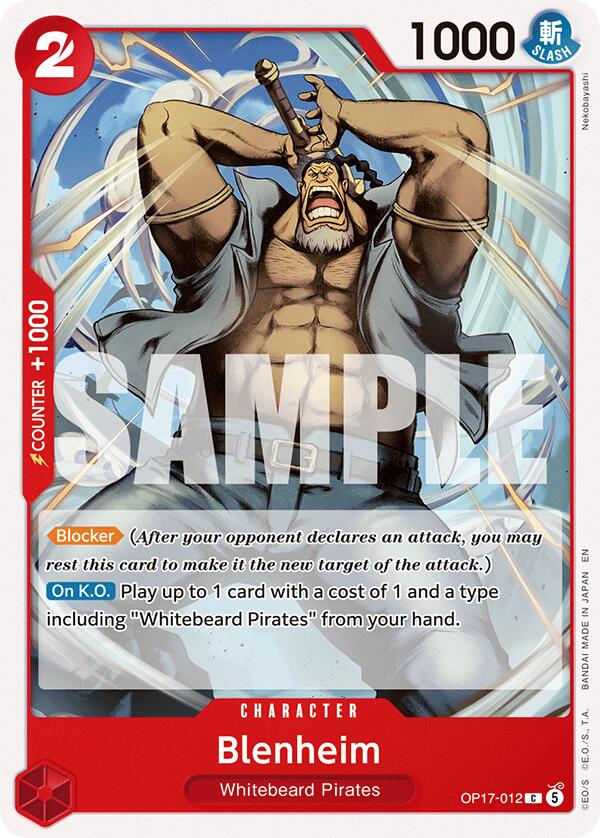Blenheim [The World's Strongest Warriors] Bandai