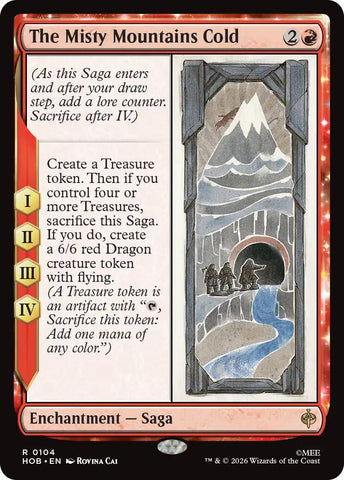 The Misty Mountains Cold [The Hobbit] Magic: The Gathering