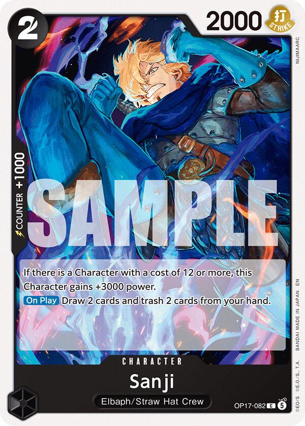 Sanji [The World's Strongest Warriors] Bandai