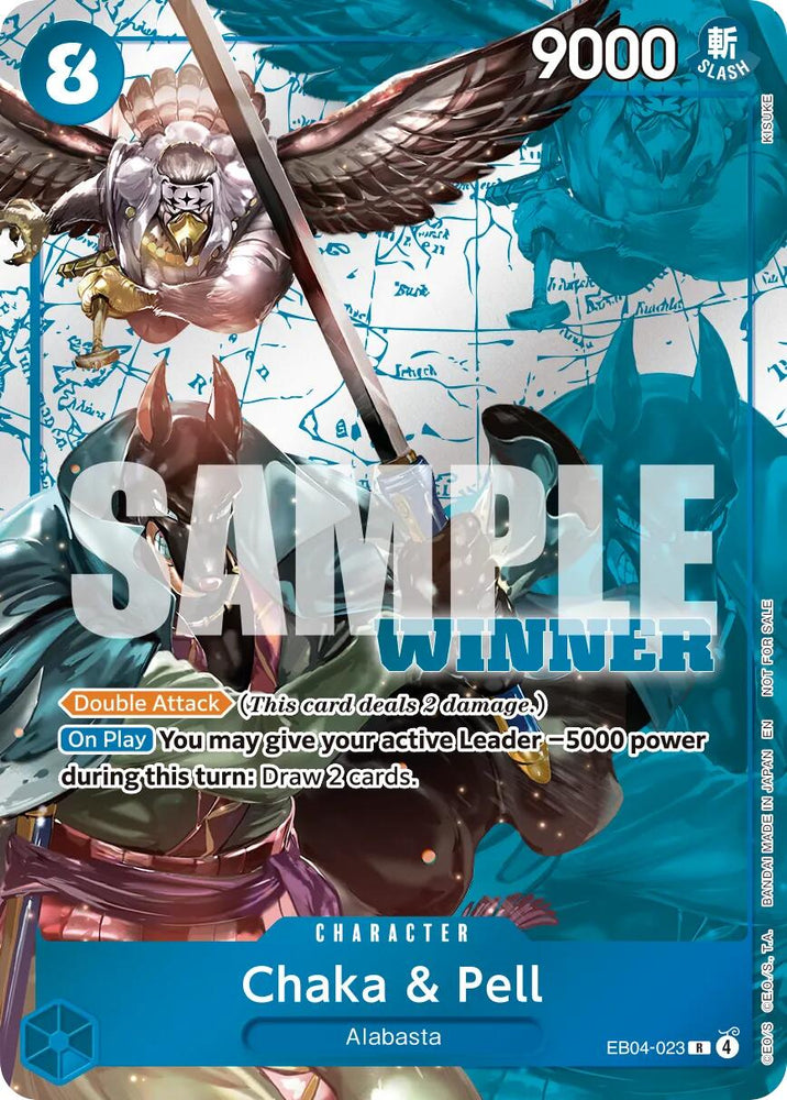 Chaka & Pell (Winner Pack 2026 Vol. 3) [One Piece Promotion Cards] Bandai