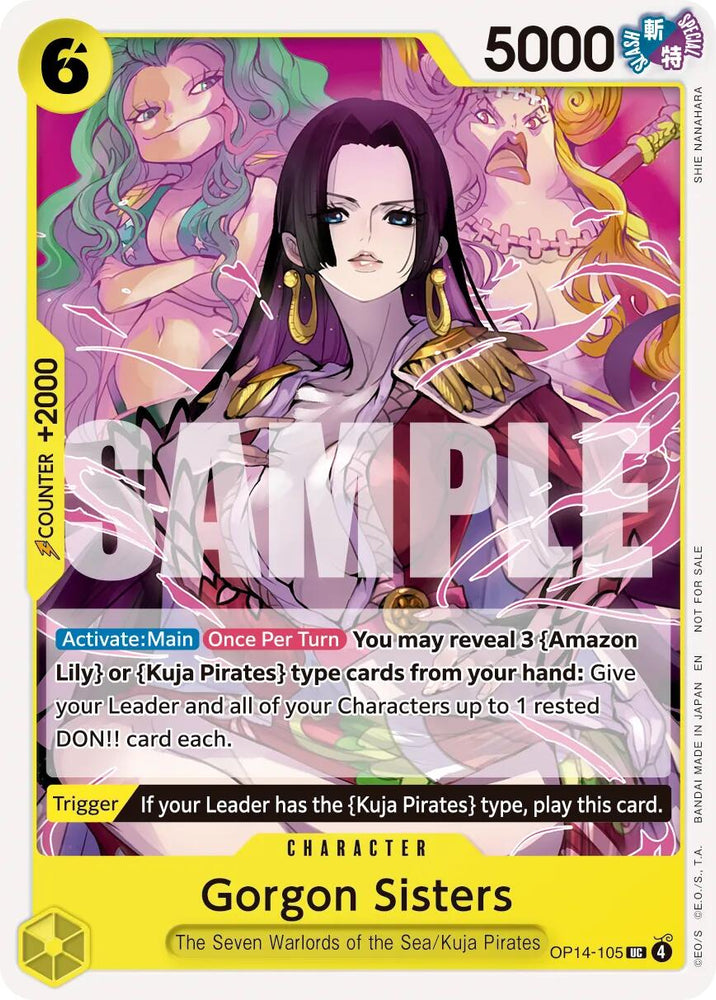 Gorgon Sisters (Tournament Pack 2026 Vol. 3) [One Piece Promotion Cards] Bandai