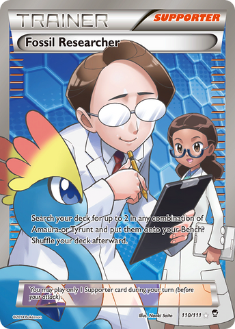 Fossil Researcher (110/111) [XY: Furious Fists] Pokémon