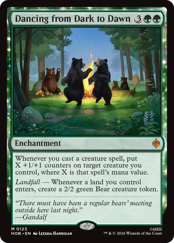 Dancing from Dark to Dawn [The Hobbit] Magic: The Gathering