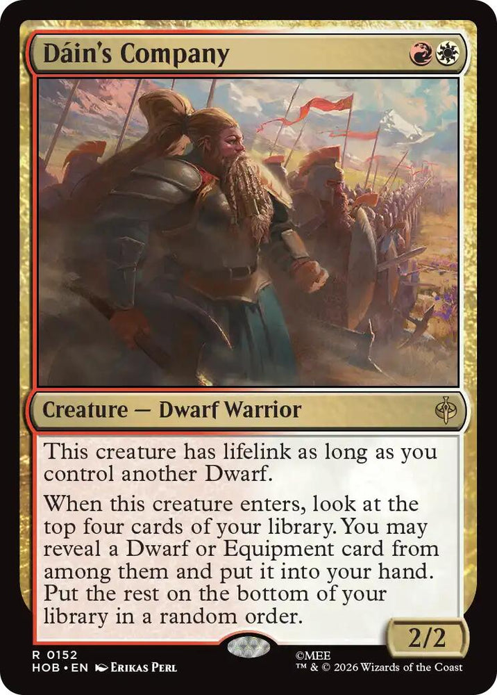 Dain's Company [The Hobbit] Magic: The Gathering
