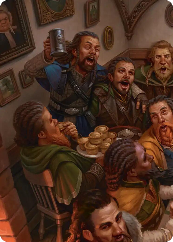 Fili and Kili, Joyous Art Card (1/12) [The Hobbit Art Series] Magic: The Gathering
