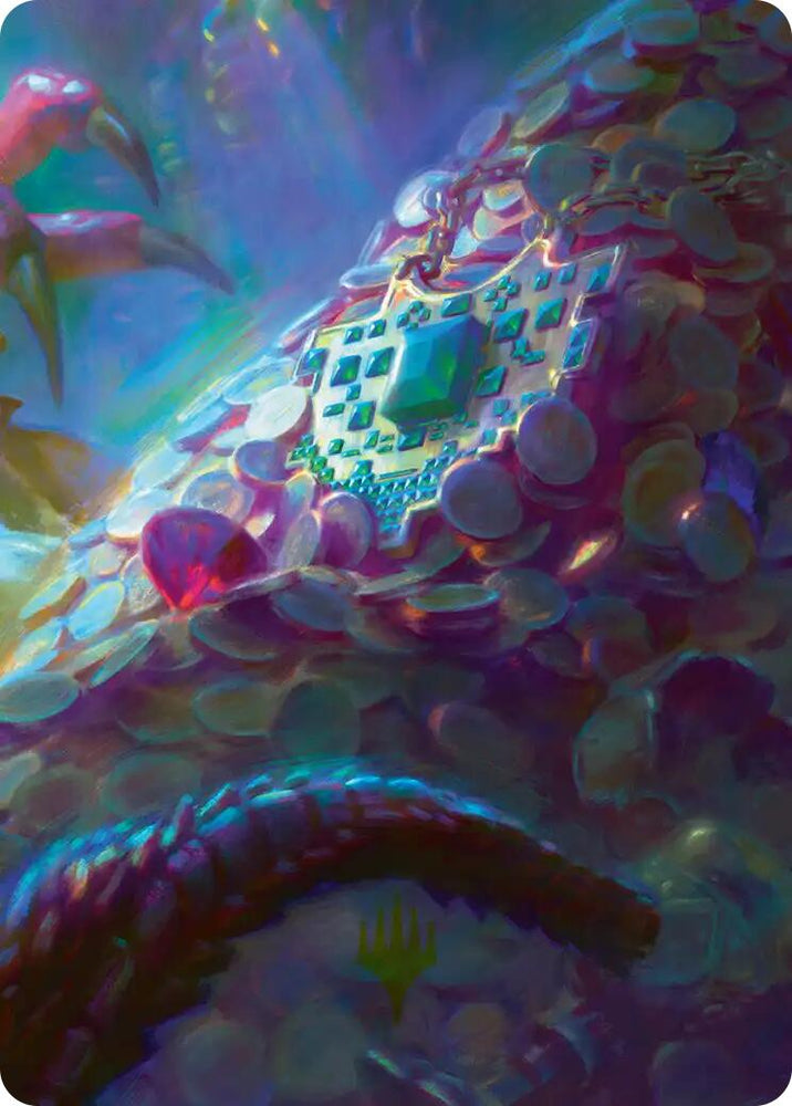 Necklace of Girion Art Card (12/12) [The Hobbit Art Series] Magic: The Gathering