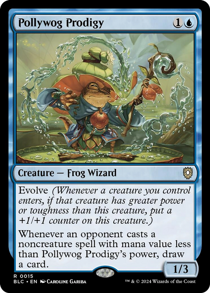 Pollywog Prodigy [Bloomburrow Commander] Magic: The Gathering