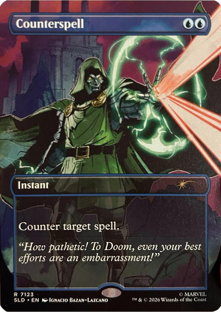 Counterspell (7123) [Secret Lair Drop Series] Magic: The Gathering