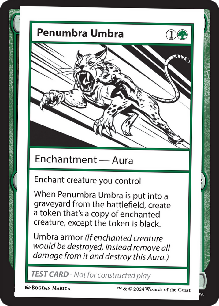 Penumbra Umbra [Mystery Booster 2 Playtest Cards] Magic: The Gathering
