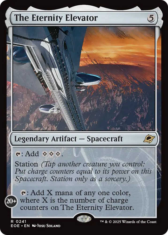 The Eternity Elevator [Edge of Eternities] Magic: The Gathering