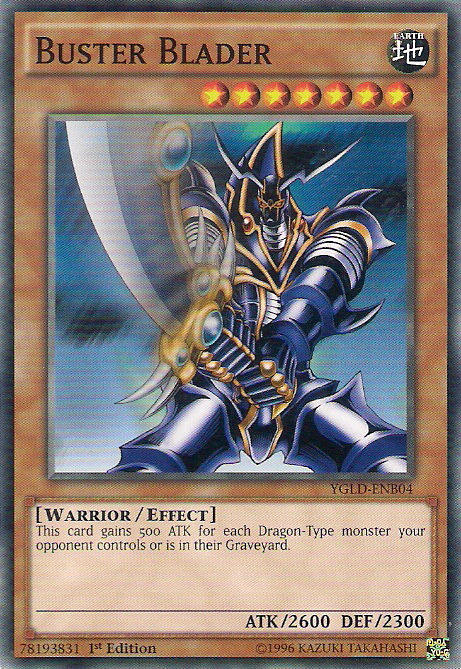 Buster Blader [YGLD-ENB04] Common Yu-Gi-Oh!