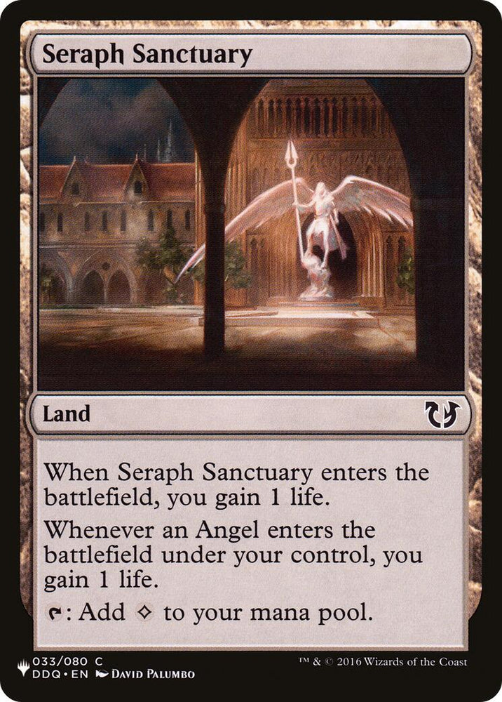 Seraph Sanctuary (DDQ) [The List] Magic: The Gathering