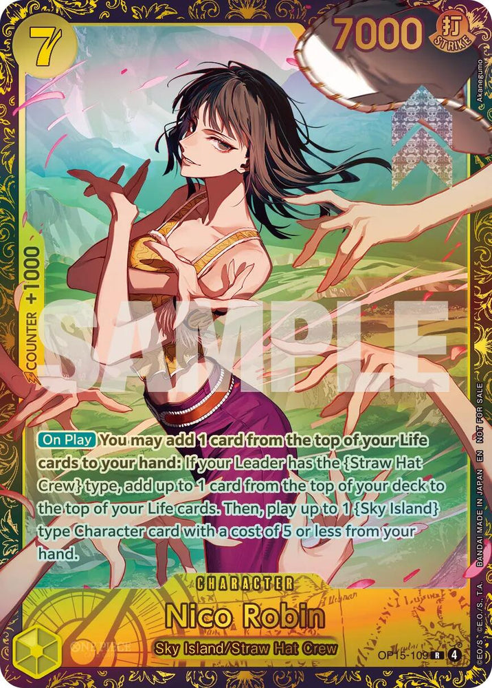 Nico Robin (CS26-27 Regionals Season 2 Top 16) [One Piece Promotion Cards] Bandai