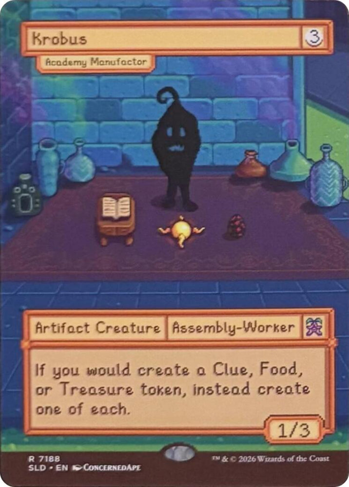 Krobus - Academy Manufactor [Secret Lair Drop Series] Magic: The Gathering