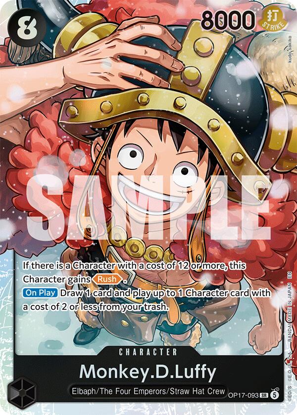 Monkey.D.Luffy [The World's Strongest Warriors] Bandai