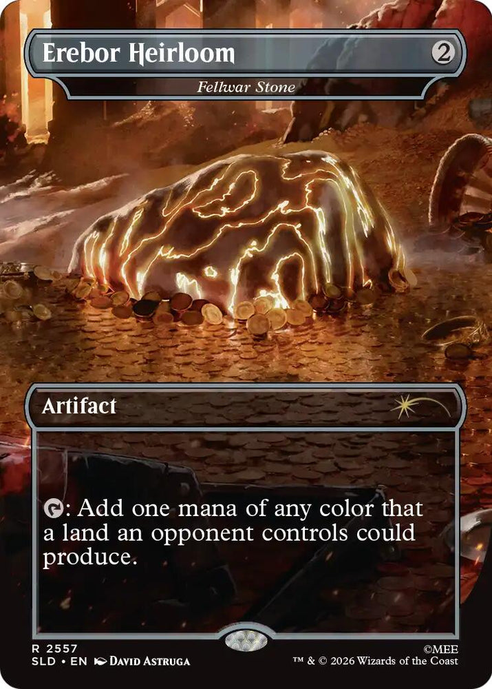 Erebor Heirloom - Fellwar Stone [Secret Lair Drop Series] Magic: The Gathering