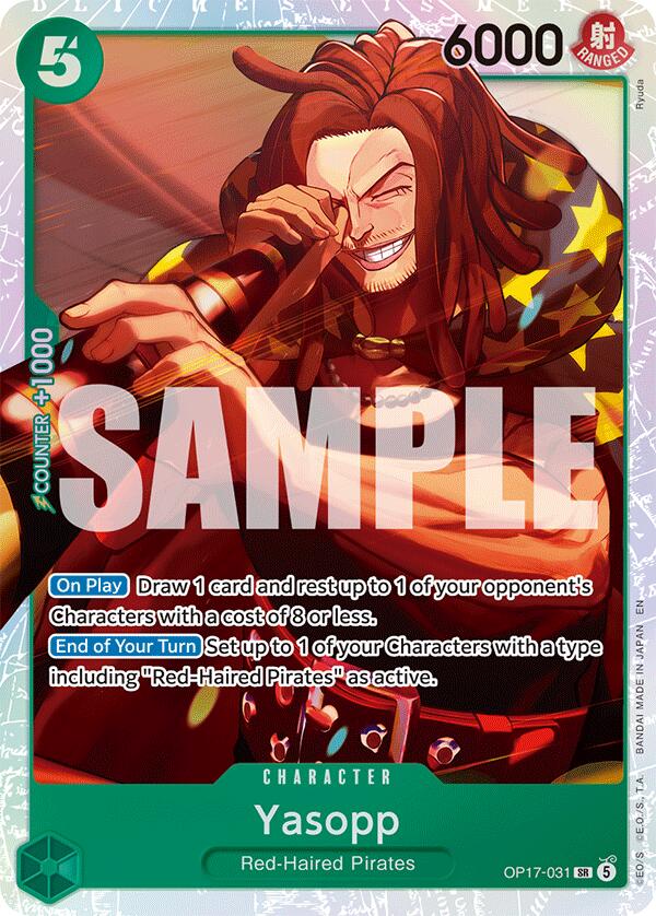 Yasopp [The World's Strongest Warriors] Bandai