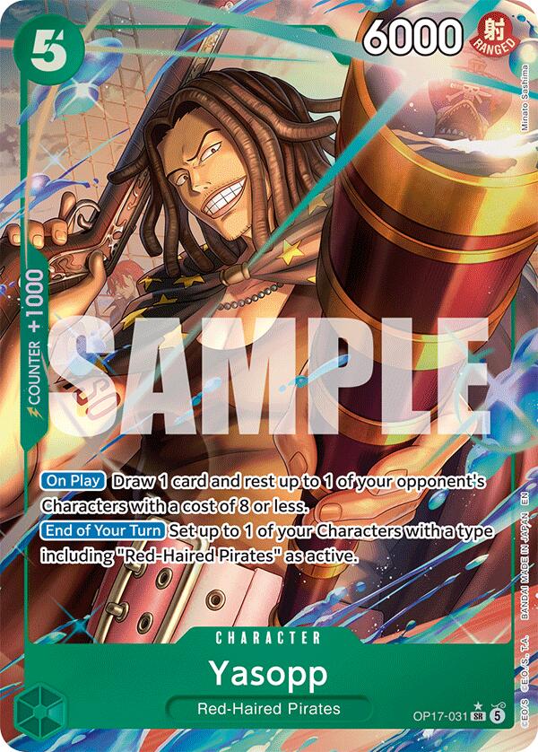 Yasopp (Alternate Art) [The World's Strongest Warriors] Bandai