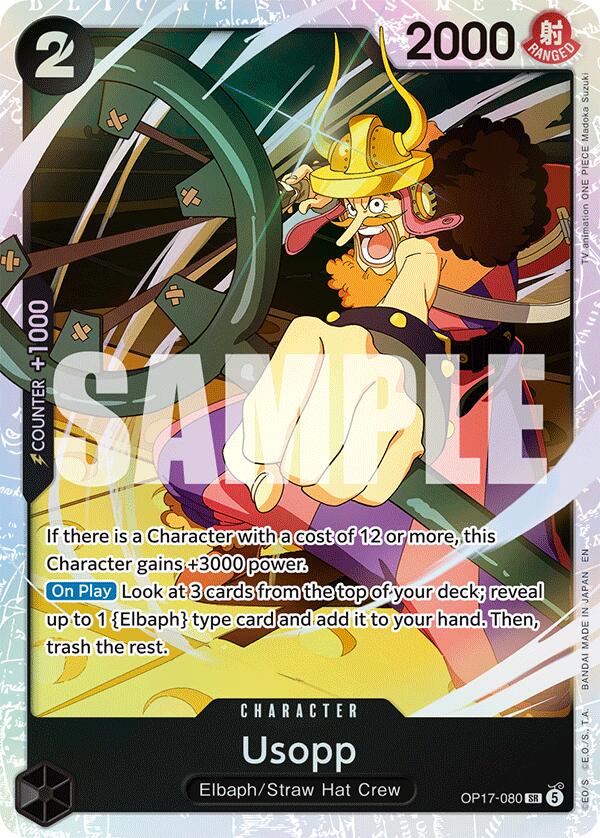 Usopp [The World's Strongest Warriors] Bandai