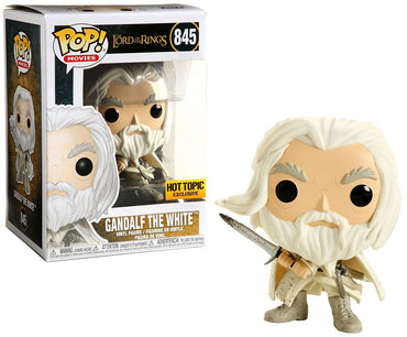 Funko POP! Movies Lord of The Rings Gandalf The White Exclusive Vinyl Figure #845 FUNKO