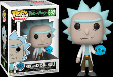 Funko POP! Animation: Rick and Morty - Rick & Morty with Crystal Skull FUNKO