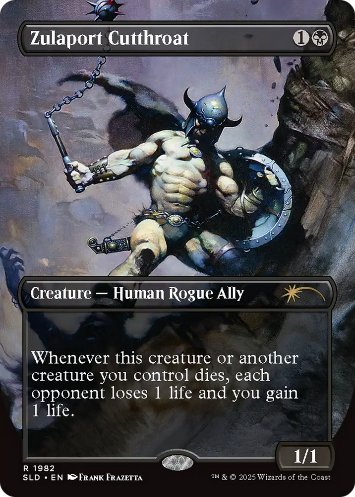 Zulaport Cutthroat (1982) (Rainbow Foil) [Secret Lair Drop Series] Magic: The Gathering