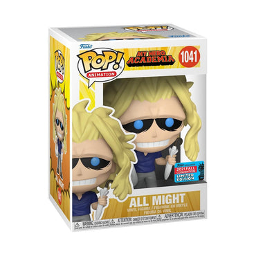 Funko Pop! Animation: My Hero Academia (MHA) - All Might with Bag & Umbrella - My Hero Academia and 2 - Collectible Vinyl Figure - Gift Idea - Official Products - Anime Fans FUNKO