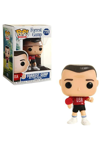 Funko Pop! Movies: Forrest Gump - Forrest in Ping Pong Outfit, Multicolor FUNKO