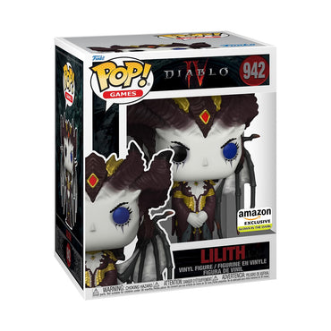 Funko POP! Super: Diablo 4- Lilith - Glow in The Dark - Collectable Vinyl Figure - Gift Idea - Official Merchandise - for Kids & Adults - Video Games Fans FUNKO